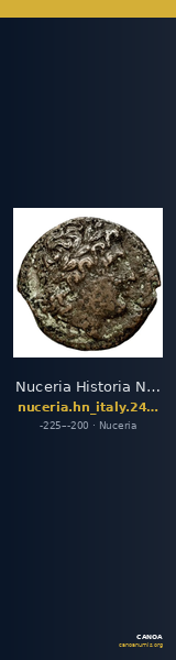 Nuceria Historia Numorum Italy 2438-46 — CANOA