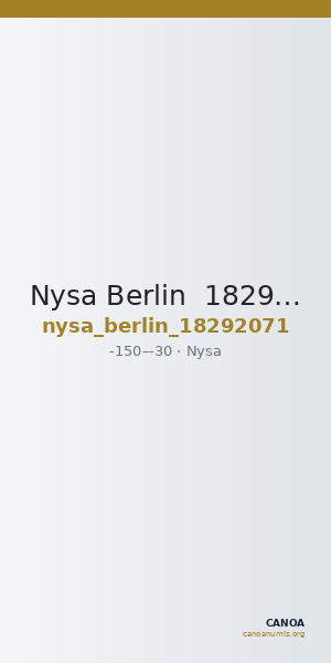 Nysa Berlin  18292071 — CANOA