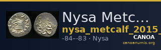 Nysa Metcalf 2015 10-11 — CANOA
