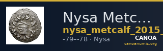 Nysa Metcalf 2015 18-22 — CANOA