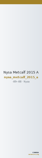 Nysa Metcalf 2015 A — CANOA