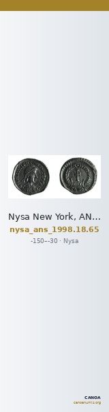 Nysa New York, ANS 1998.18.65 — CANOA