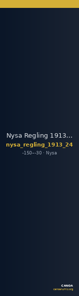 Nysa Regling 1913 24 — CANOA
