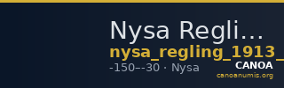 Nysa Regling 1913 24 — CANOA