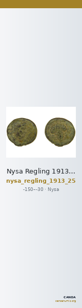 Nysa Regling 1913 25 — CANOA