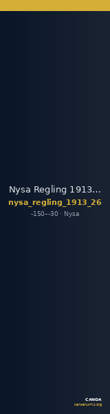 Nysa Regling 1913 26 — CANOA