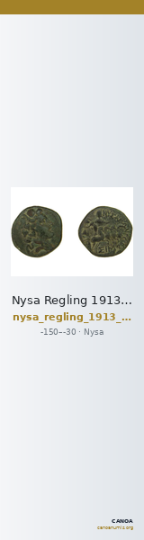 Nysa Regling 1913 33-34 — CANOA