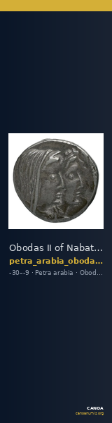 Obodas II of Nabataea Petra Barkay 2019 44-6, 50, 52, 54, 58, 60, 62, 64-6 — CANOA