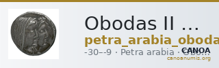 Obodas II of Nabataea Petra Barkay 2019 44-6, 50, 52, 54, 58, 60, 62, 64-6 — CANOA