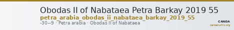 Obodas II of Nabataea Petra Barkay 2019 55 — CANOA