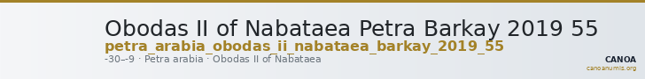 Obodas II of Nabataea Petra Barkay 2019 55 — CANOA