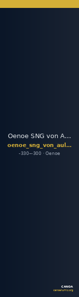 Oenoe SNG von Aulock 8023 — CANOA