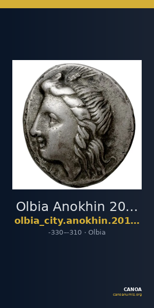 Olbia Anokhin 2011 244-5; 262; 264; 277, 281-2; 286-7; 292 — CANOA