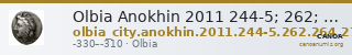 Olbia Anokhin 2011 244-5; 262; 264; 277, 281-2; 286-7; 292 — CANOA