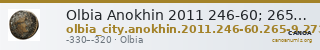 Olbia Anokhin 2011 246-60; 265-9; 273; 283, 288-9 — CANOA