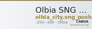 Olbia SNG Pushkin 305-6 — CANOA