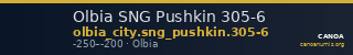 Olbia SNG Pushkin 305-6 — CANOA