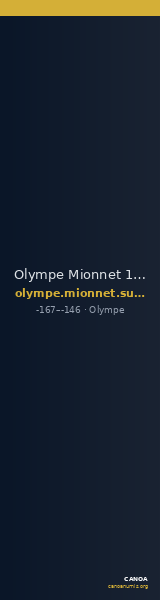 Olympe Mionnet 1806-1838 Suppl. 3.2, p. 354, 316 — CANOA