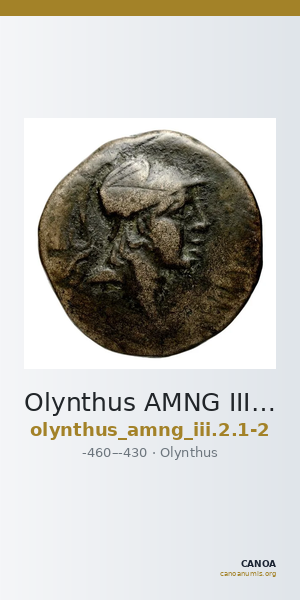 Olynthus AMNG III.2 1-2 — CANOA