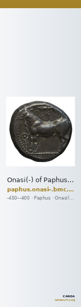 Onasi(-) of Paphus Paphos BMC Paphus 41-42 — CANOA