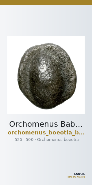 Orchomenus Babelon 1907 1342-1343, 1345-1346 — CANOA