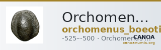 Orchomenus Babelon 1907 1342-1343, 1345-1346 — CANOA