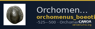 Orchomenus Babelon 1907 1342-1343, 1345-1346 — CANOA