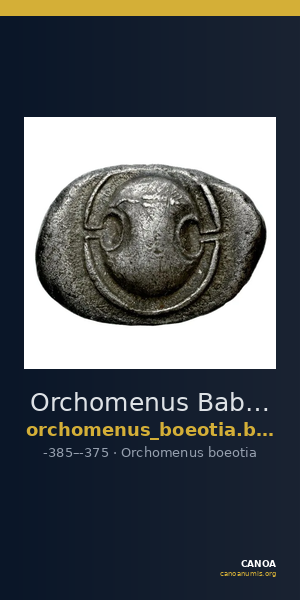 Orchomenus Babelon 1914 315-316 — CANOA