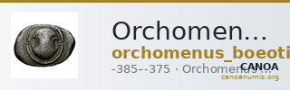 Orchomenus Babelon 1914 315-316 — CANOA