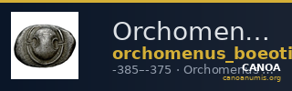 Orchomenus Babelon 1914 315-316 — CANOA