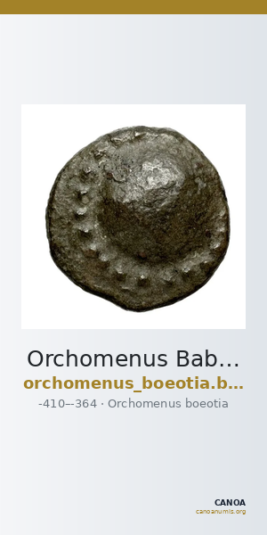 Orchomenus Babelon 1914 319-322 — CANOA