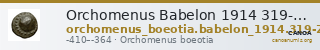 Orchomenus Babelon 1914 319-322 — CANOA