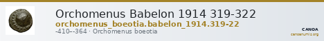Orchomenus Babelon 1914 319-322 — CANOA