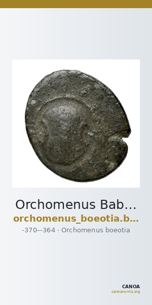 Orchomenus Babelon 1914 326 — CANOA