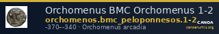 Orchomenus BMC Orchomenus 1-2 — CANOA
