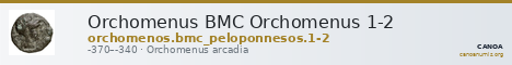 Orchomenus BMC Orchomenus 1-2 — CANOA