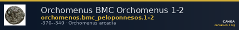 Orchomenus BMC Orchomenus 1-2 — CANOA