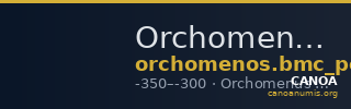 Orchomenus BMC Orchomenus 5 — CANOA