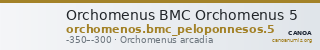 Orchomenus BMC Orchomenus 5 — CANOA