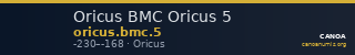 Oricus BMC Oricus 5 — CANOA