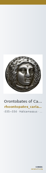 Orontobates of Caria Halicarnassus Konuk 1998 1 — CANOA