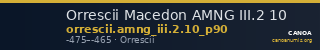 Orrescii Macedon AMNG III.2 10 — CANOA