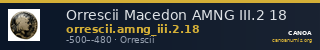 Orrescii Macedon AMNG III.2 18 — CANOA