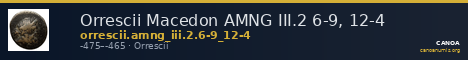 Orrescii Macedon AMNG III.2 6-9, 12-4 — CANOA