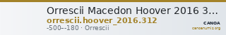 Orrescii Macedon Hoover 2016 312 — CANOA