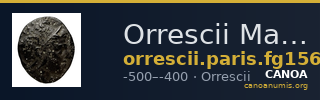 Orrescii Macedon Paris fg 1565 — CANOA