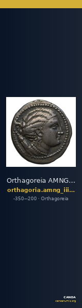Orthagoreia AMNG III.2 1-2 — CANOA