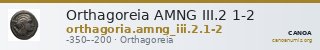 Orthagoreia AMNG III.2 1-2 — CANOA