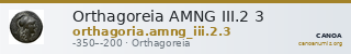 Orthagoreia AMNG III.2 3 — CANOA