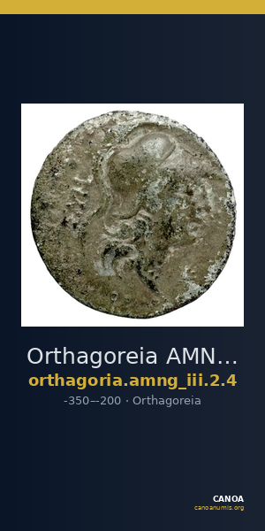 Orthagoreia AMNG III.2 4 — CANOA